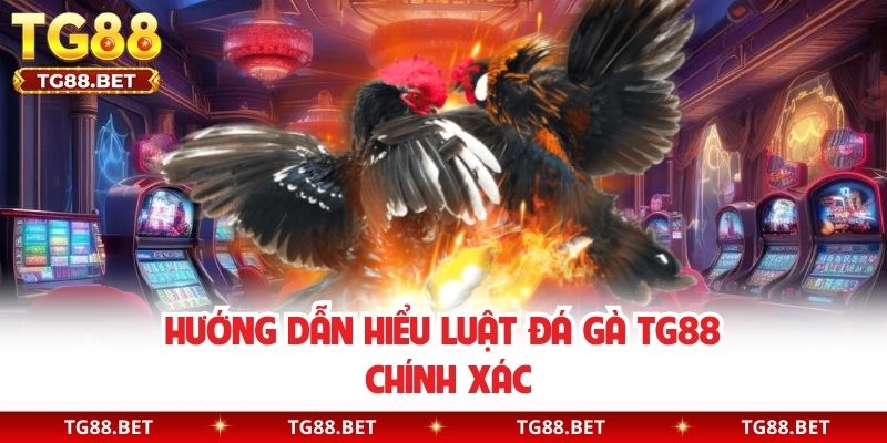 Hướng dẫn hiểu luật đá gà TG88 chính xác